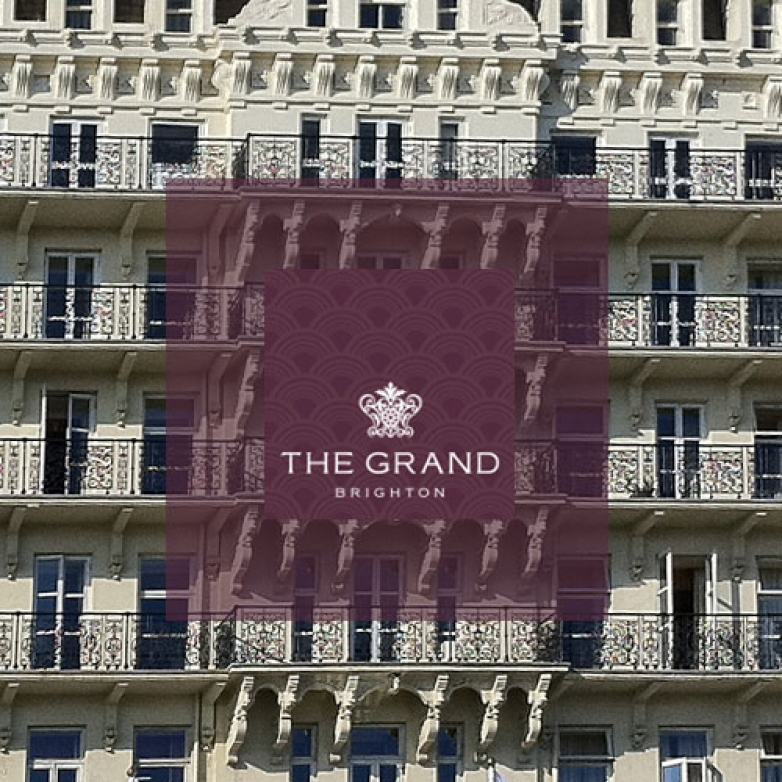 Look Out for Smart Menu Covers in The Grand Hotel, Brighton